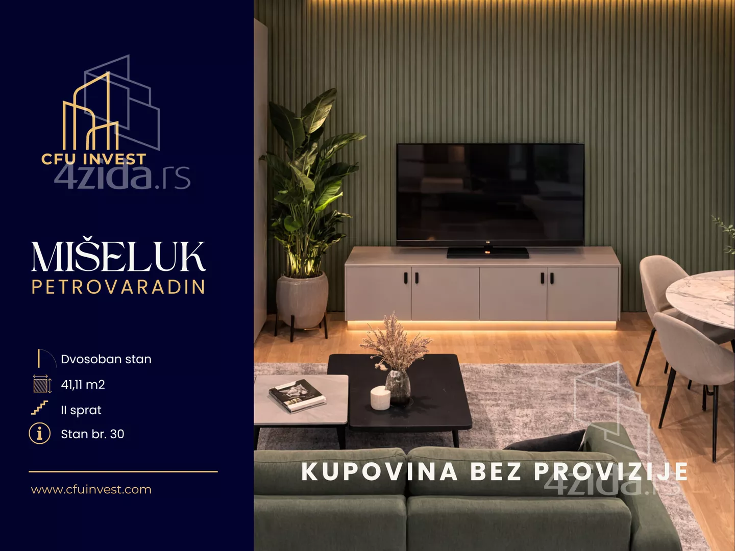 Dvosoban stan | 4zida