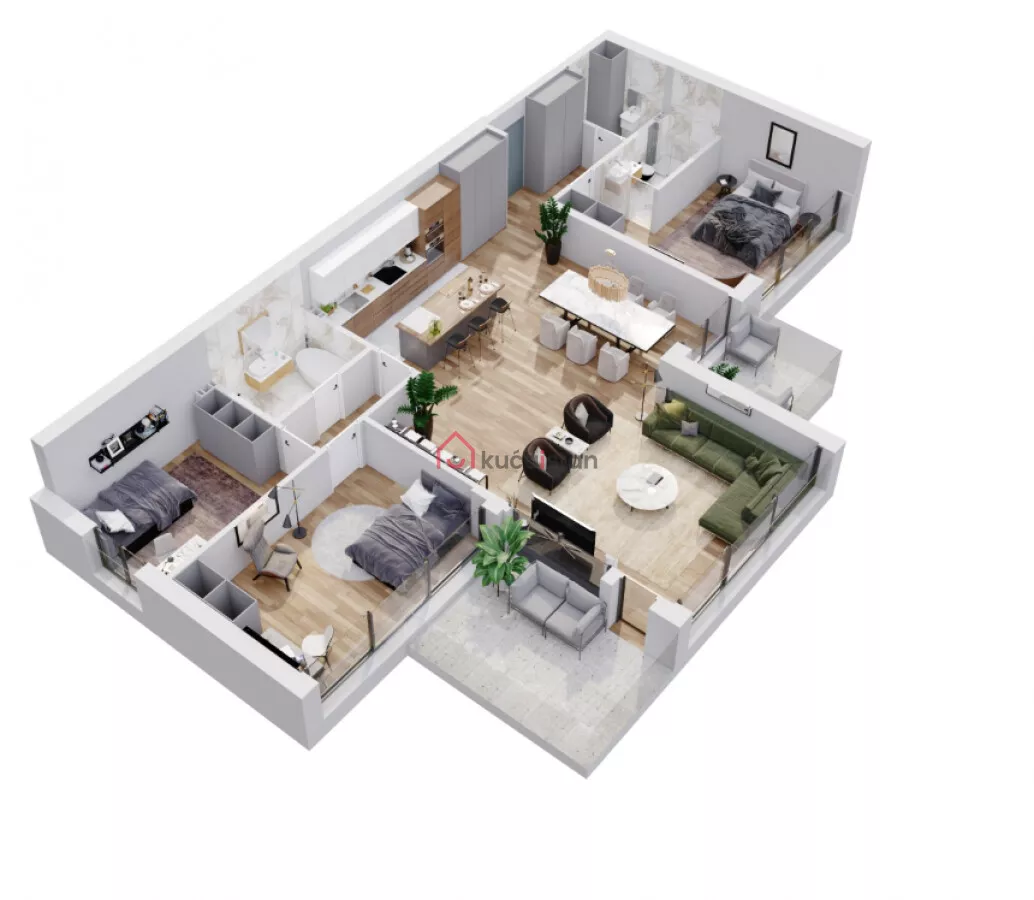 Četvorosoban stan | 4zida