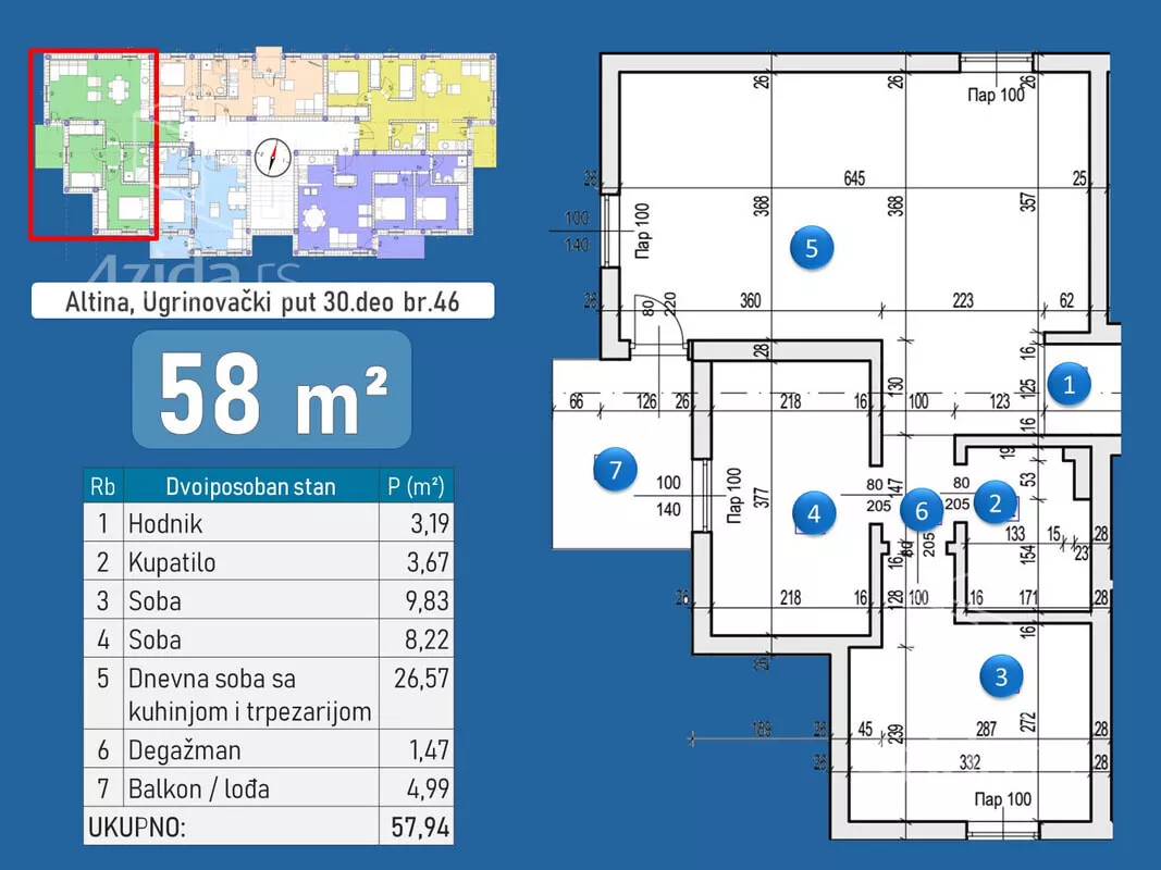 Dvoiposoban stan | 4zida