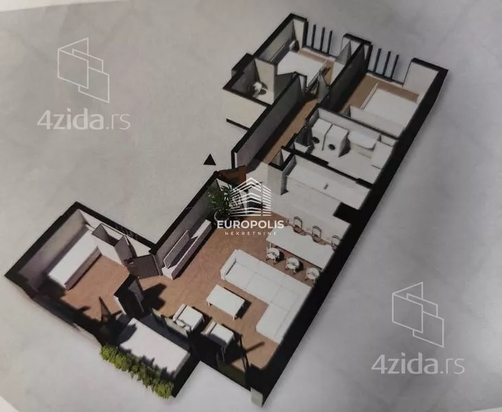 Četvorosoban stan | 4zida