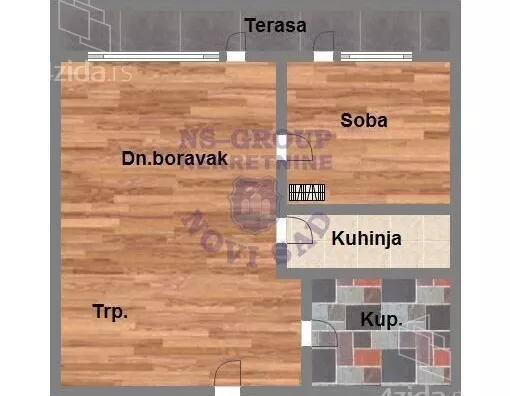 Dvosoban stan | 4zida