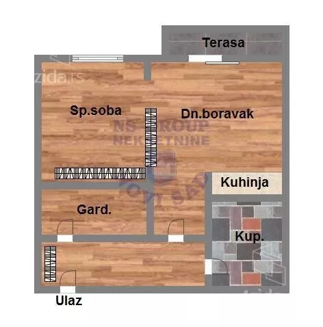 Dvosoban stan | 4zida