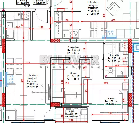 Četvorosoban stan | 4zida