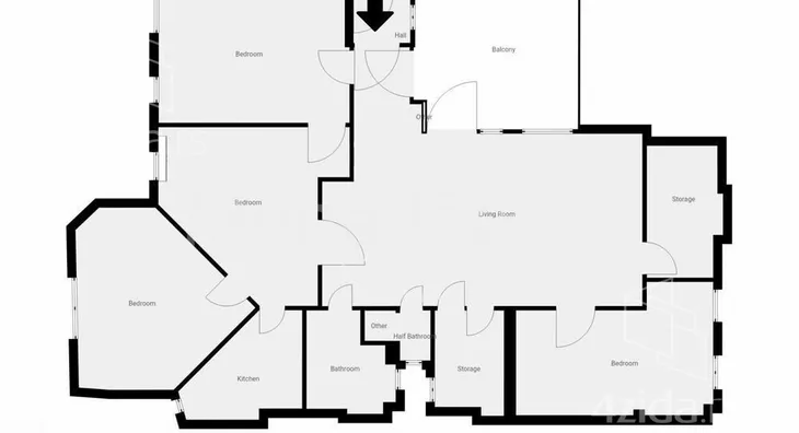 Petosoban stan | 4zida