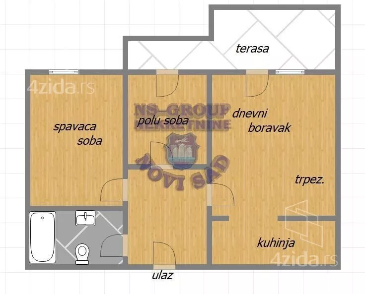 Dvoiposoban stan | 4zida