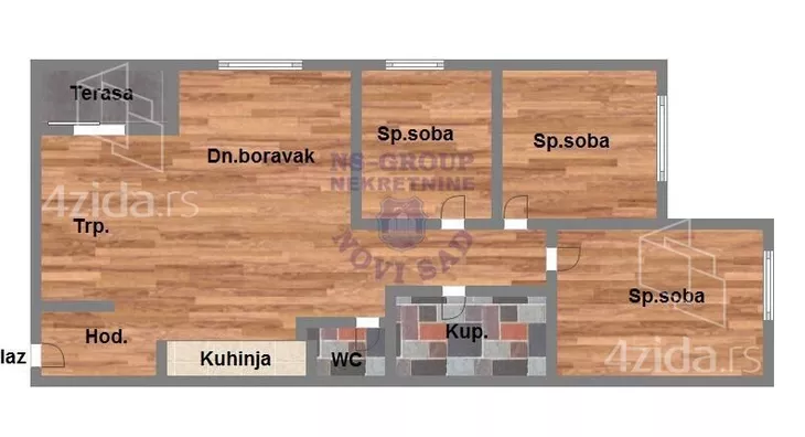 Četvorosoban stan | 4zida