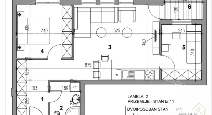 Dvoiposoban stan | 4zida