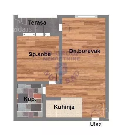 Dvosoban stan | 4zida