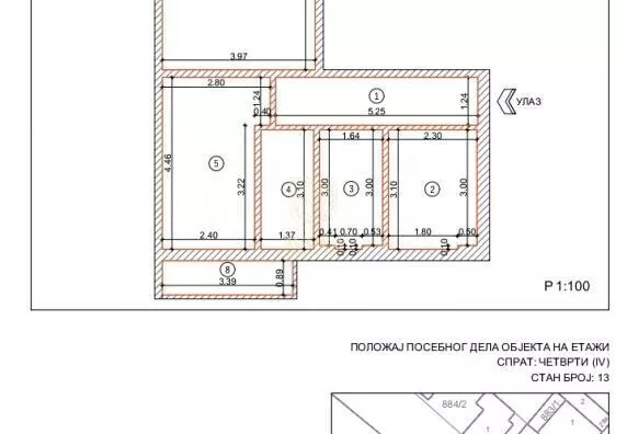Trosoban stan | 4zida