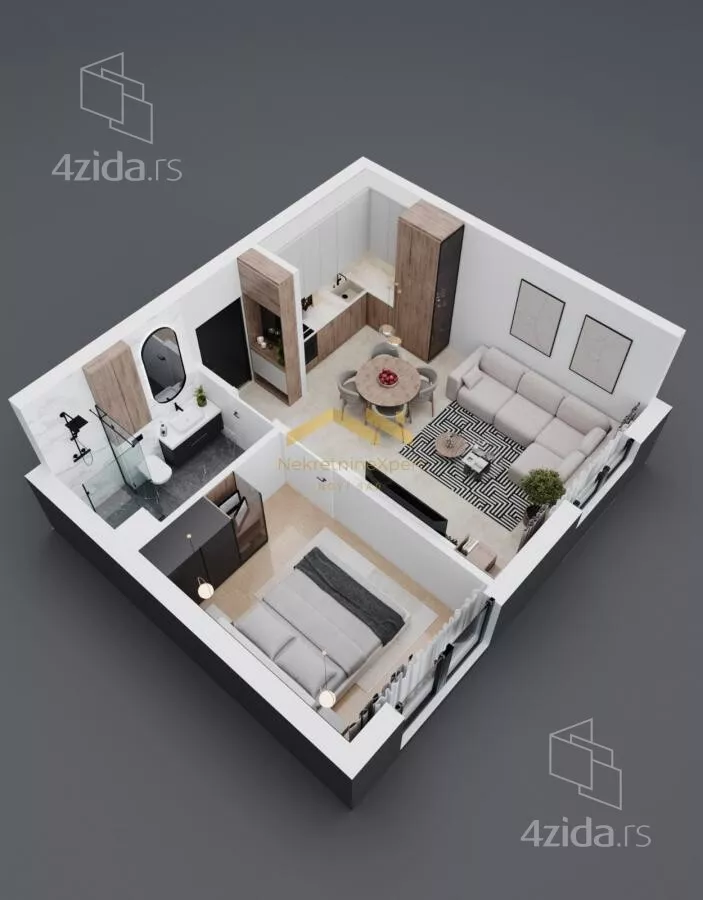 Dvosoban stan | 4zida