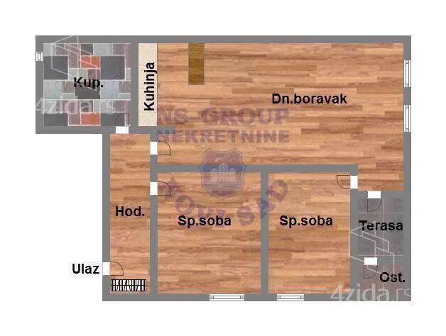Dvoiposoban stan | 4zida