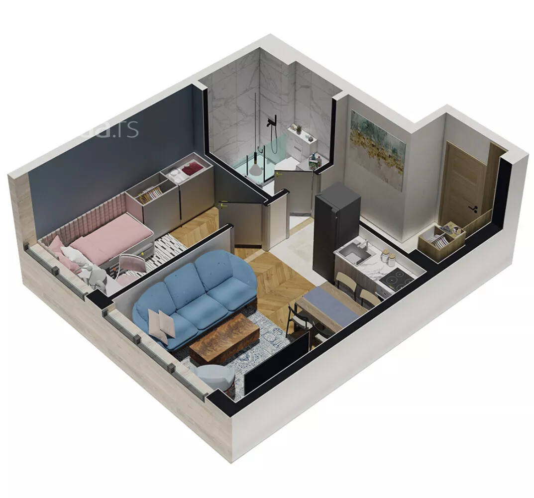 Dvosoban stan | 4zida