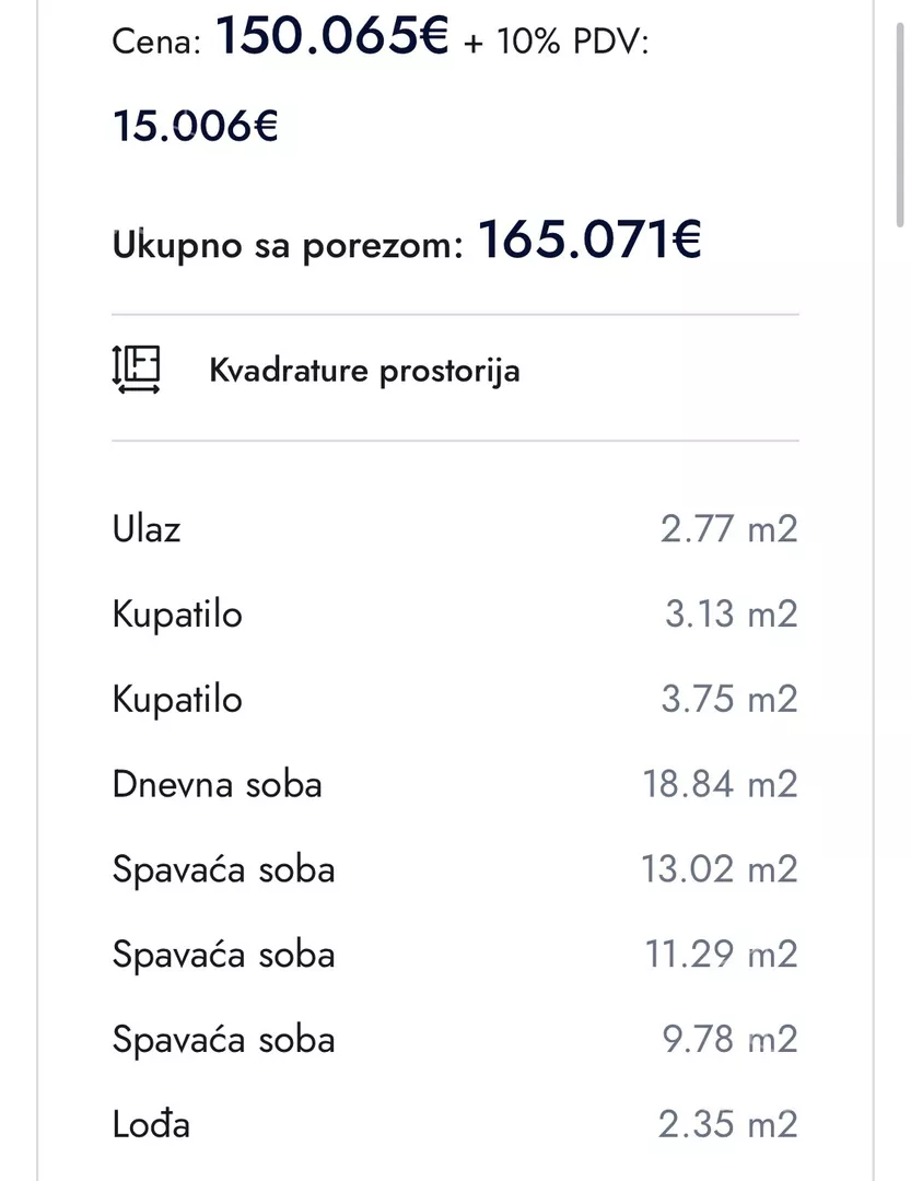 Troiposoban stan | 4zida