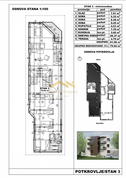 Stan na prodaju · 80 m² · Veternička Rampa, Veternik, Gradske lokacije, Novi Sad