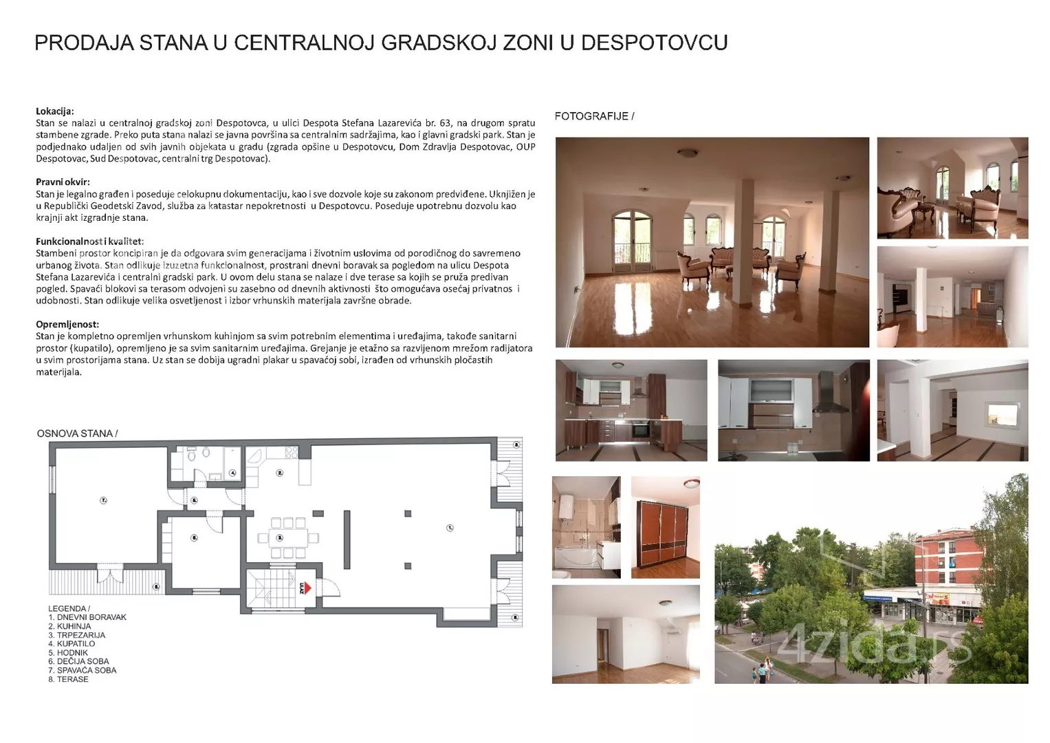 Troiposoban stan | 4zida