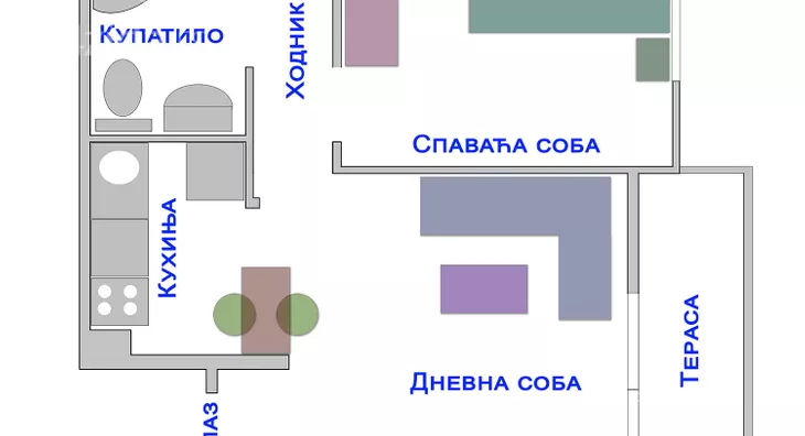 Jednoiposoban stan | 4zida