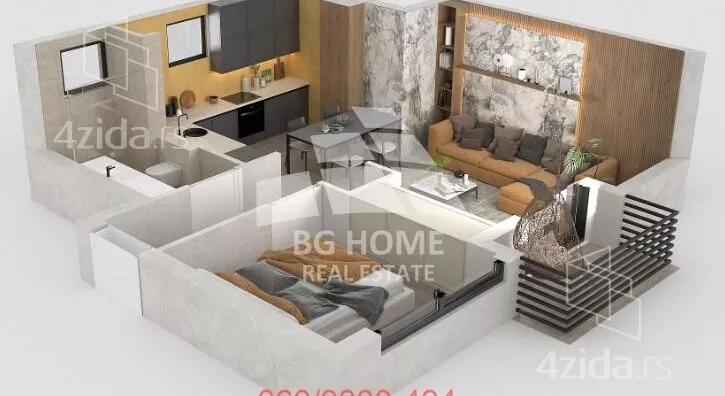 Jednoiposoban stan | 4zida