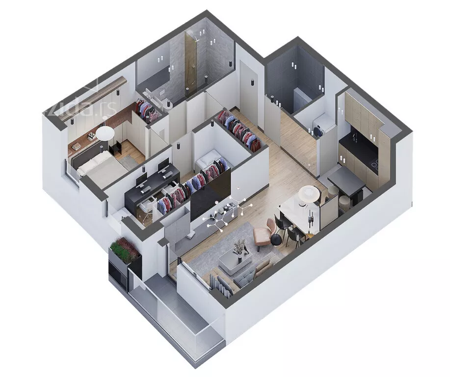 Trosoban stan | 4zida