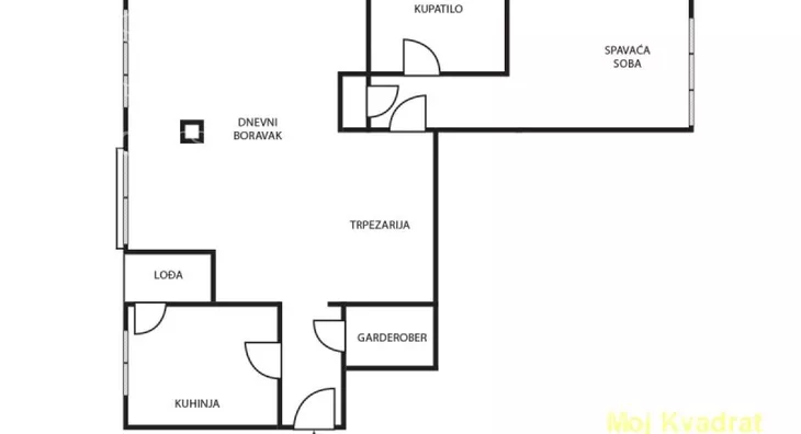 Dvosoban stan | 4zida