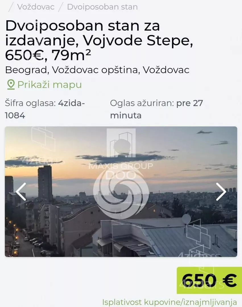 Dvoiposoban stan | 4zida