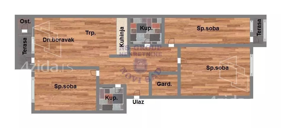 Četvorosoban stan | 4zida