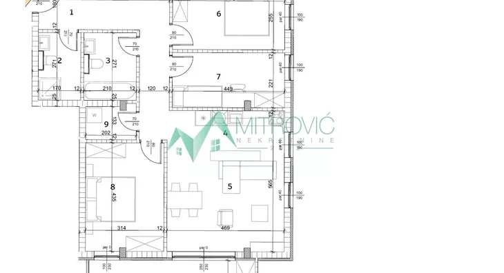 Troiposoban stan | 4zida