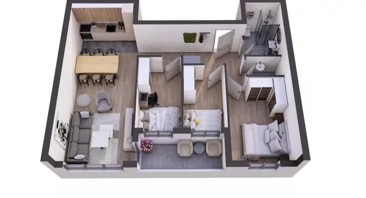 Troiposoban stan | 4zida