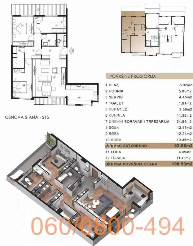 Četvorosoban stan | 4zida