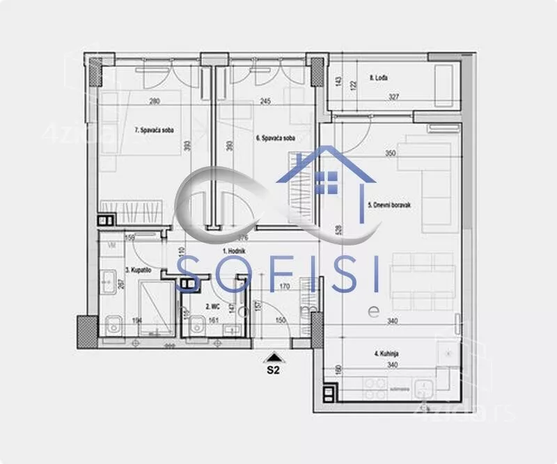 Trosoban stan | 4zida
