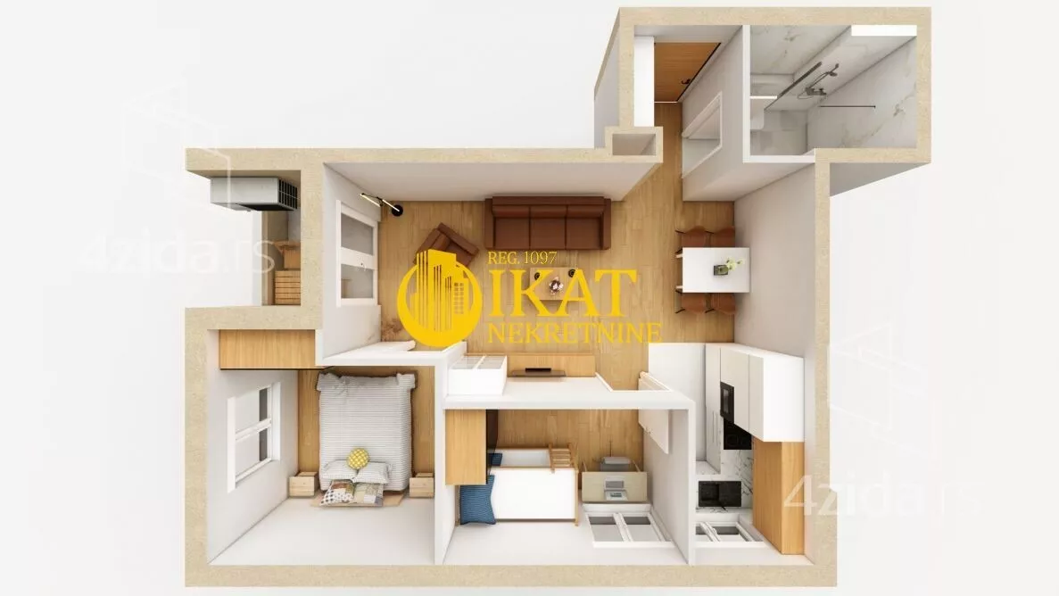 Dvoiposoban stan | 4zida