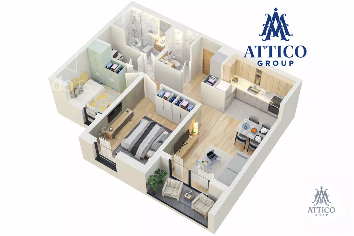 Trosoban stan | 4zida