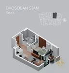 Dvosoban stan | 4zida