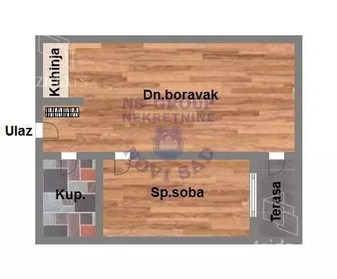 Dvosoban stan | 4zida