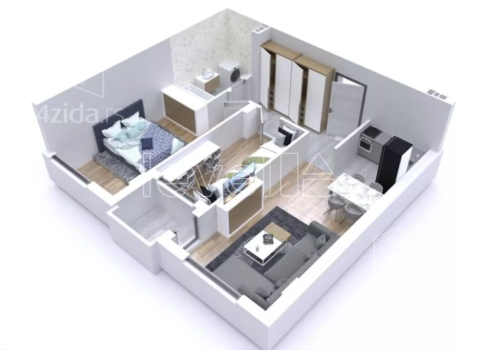 Trosoban stan | 4zida