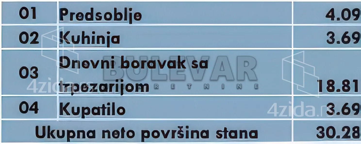 Garsonjera | 4zida