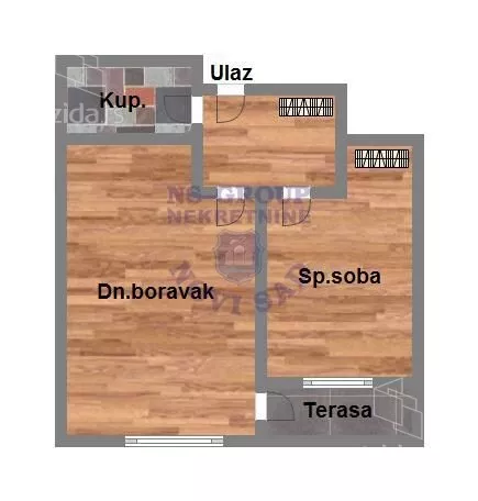Dvosoban stan | 4zida