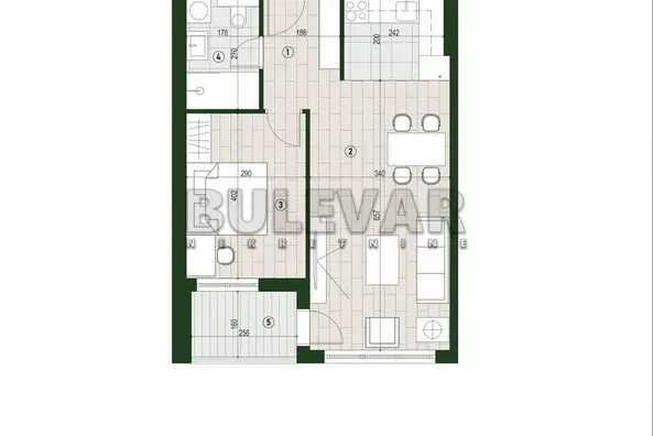 Dvosoban stan | 4zida