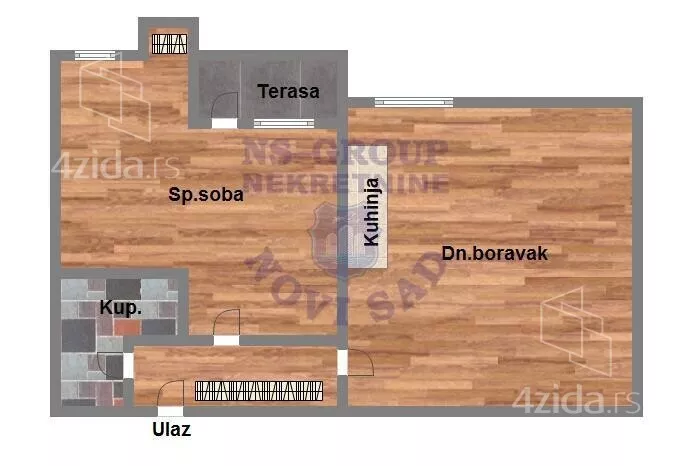 Dvosoban stan | 4zida