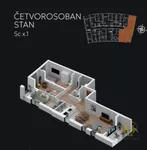 Četvorosoban stan | 4zida