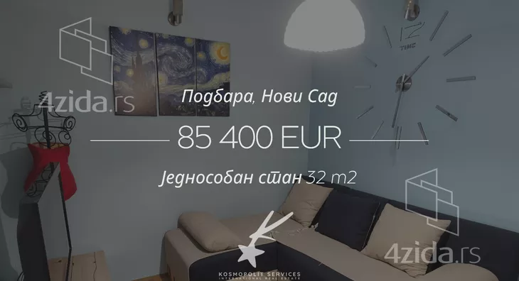 Jednosoban stan | 4zida