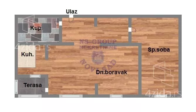 Dvosoban stan | 4zida