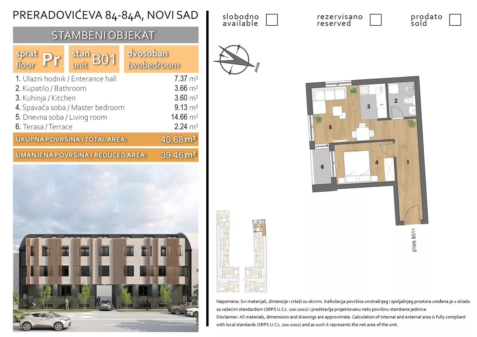 Dvosoban stan | 4zida