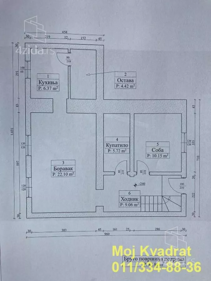 Dvosoban stan | 4zida