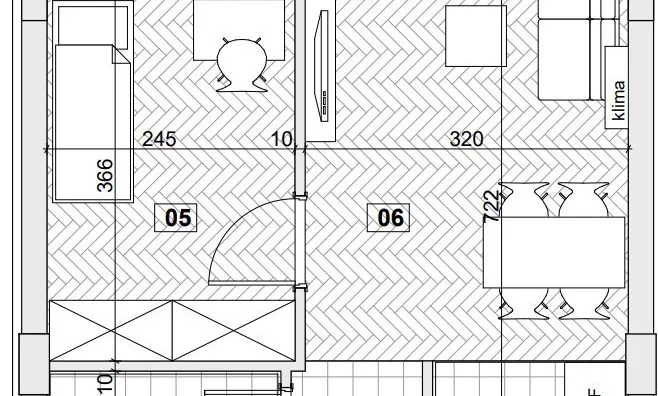 Jednoiposoban stan | 4zida