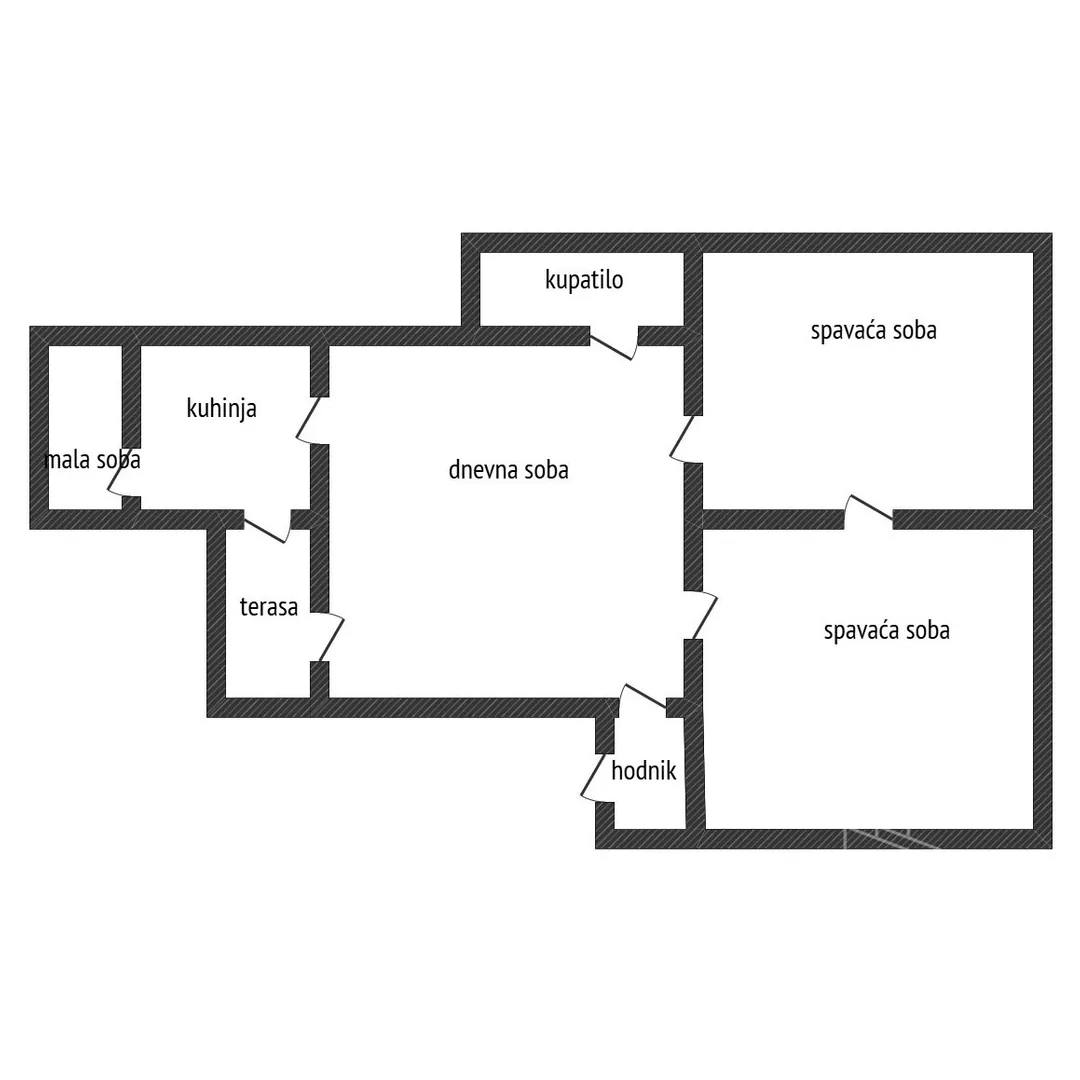 Troiposoban stan | 4zida