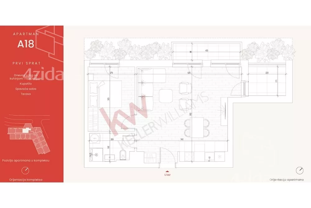Dvosoban stan | 4zida