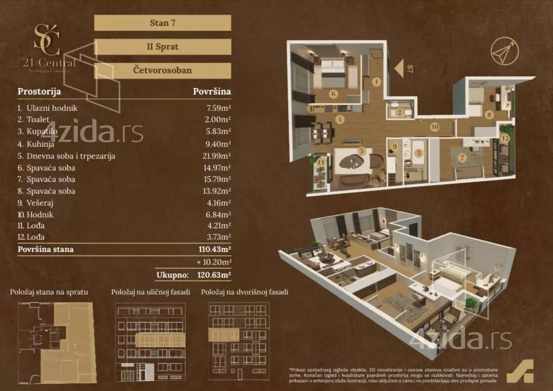 Četvorosoban stan | 4zida