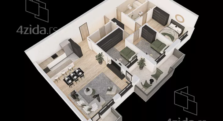 Četvorosoban stan | 4zida