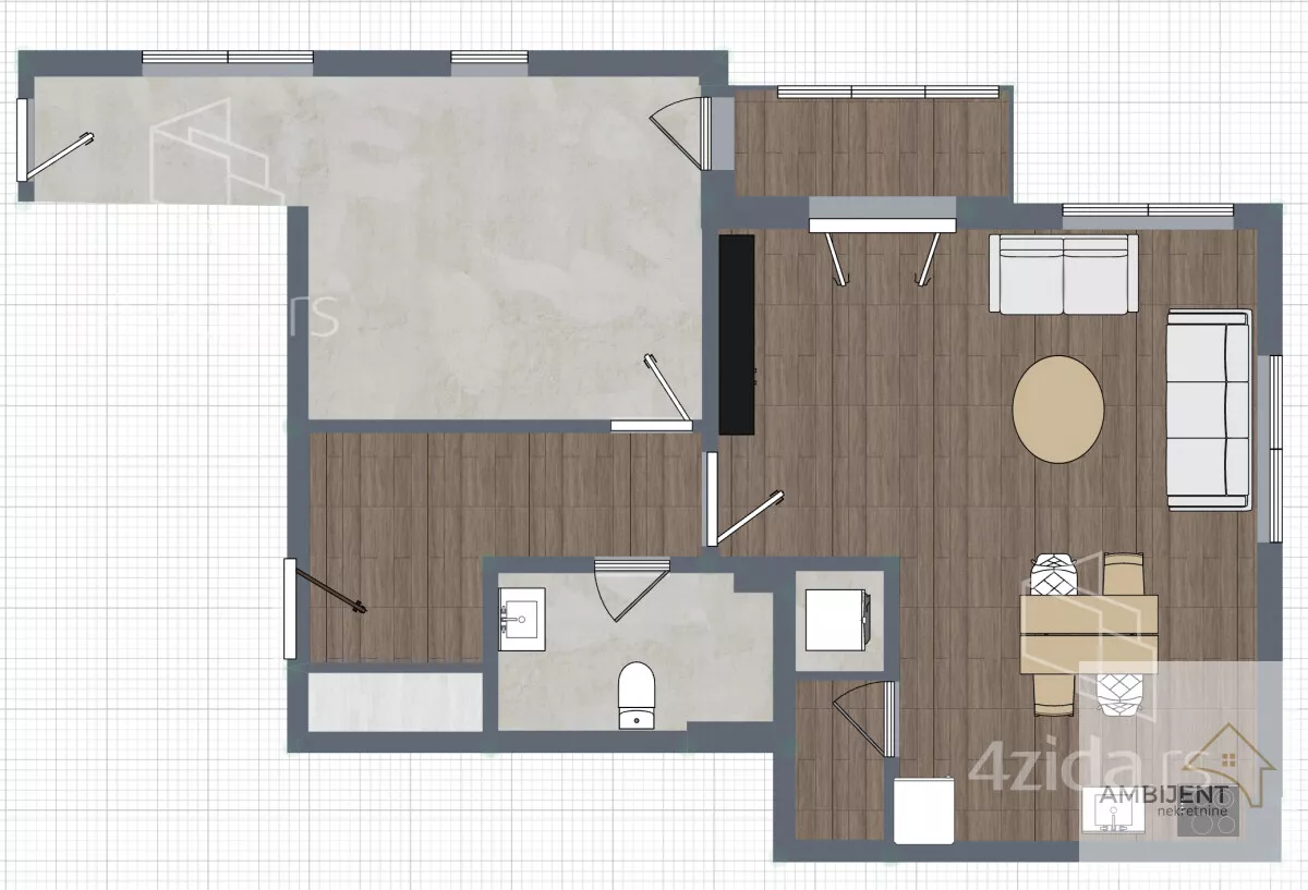 Dvosoban stan | 4zida