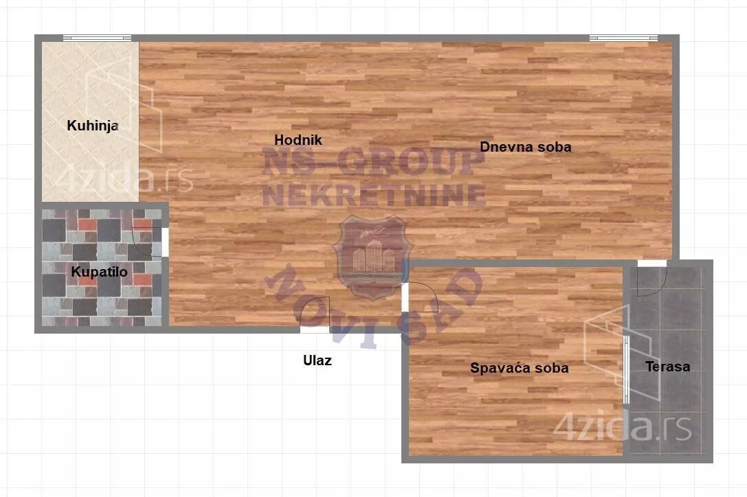 Jednoiposoban stan | 4zida